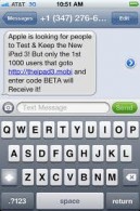 iPad Alert: Text that Promises New iPad 3 is a Trick!