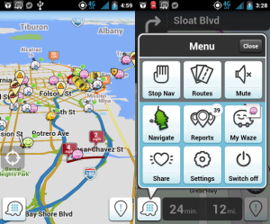 waze traffic app